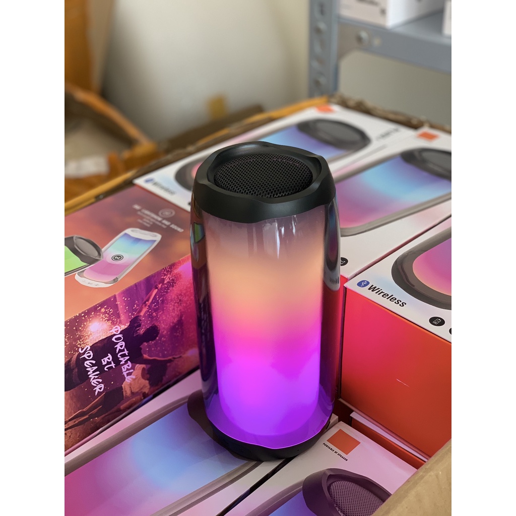 Loa Bluetooth JBL Pulse 4 Dãy Màu Cầu Vòng Bass Cực Hay