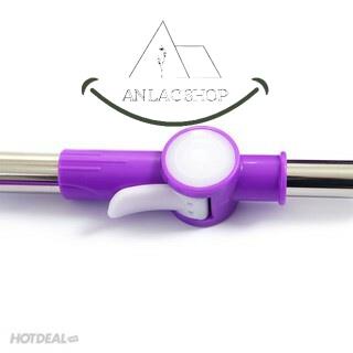 Cây lau nhà 360 độ inox lớn SHOP AN LAC - mâm inox nhập khẩu 100%