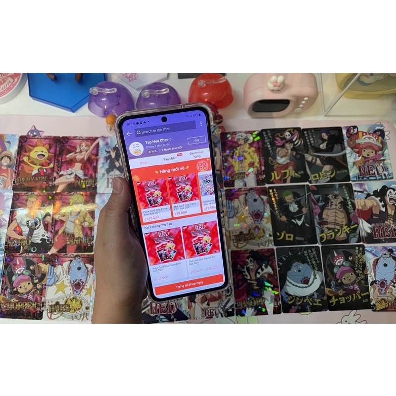 Pack Card One Piece Film Red CGV