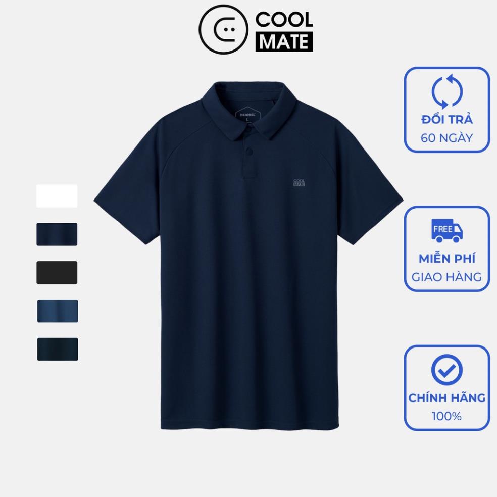 Áo Polo nam co giãn công nghệ Graphene nhẹ thoáng khí - thương hiệu Coolmate chất lượng cao