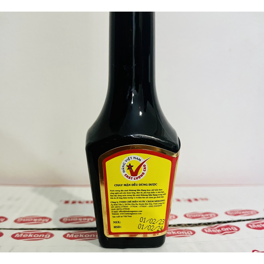 Lốc Nước tương Mekong siêu hạng nhí chai