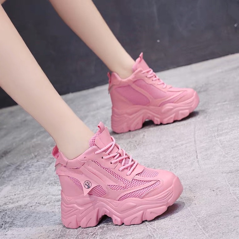 Giày thể thao độn đế  cao 10cm, giày độn đế nữ Andu Store