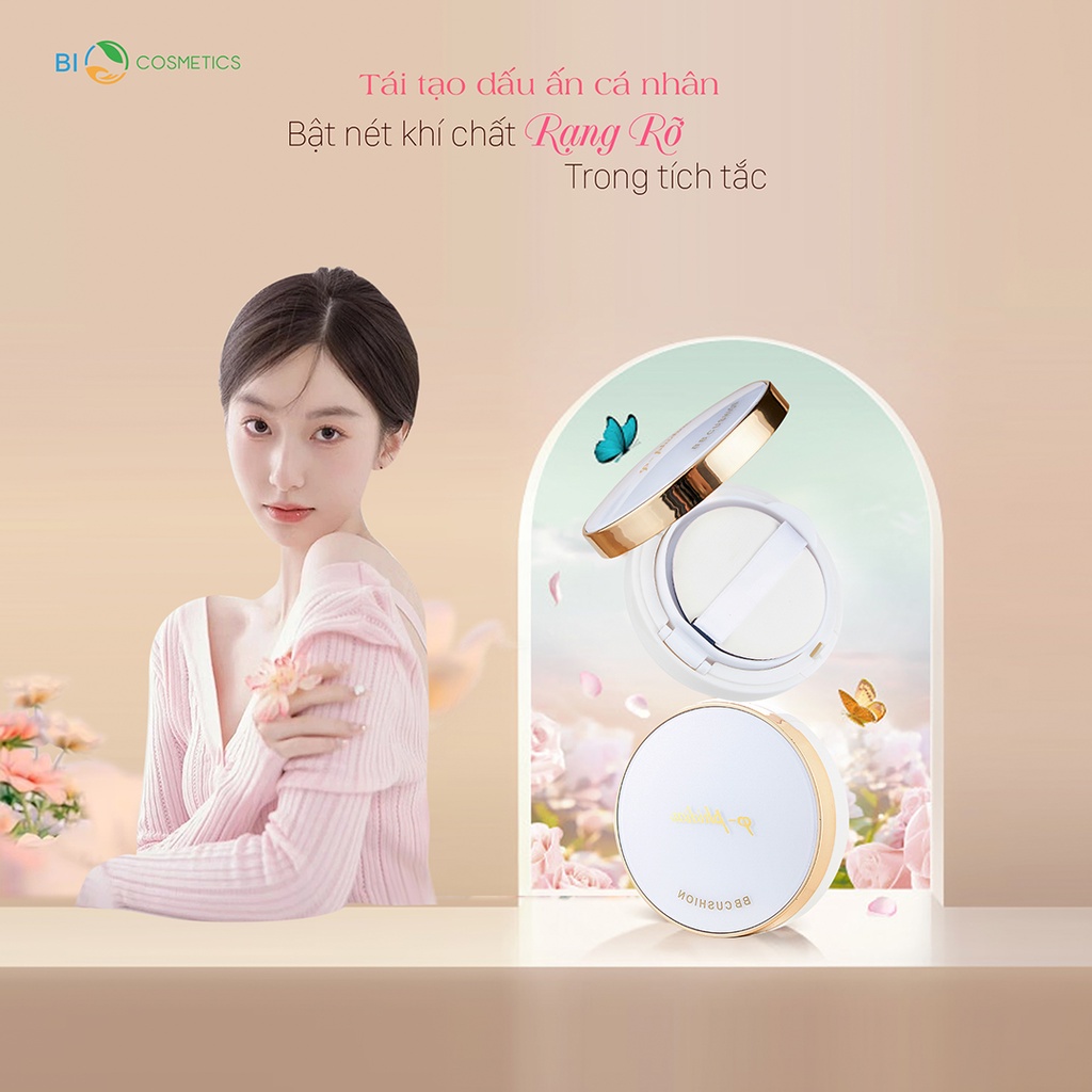 Phấn Nước BB Cushion Phidias 15g - Trang Điểm, Che Khuyết Điểm, Chống Nắng, Dưỡng Ẩm