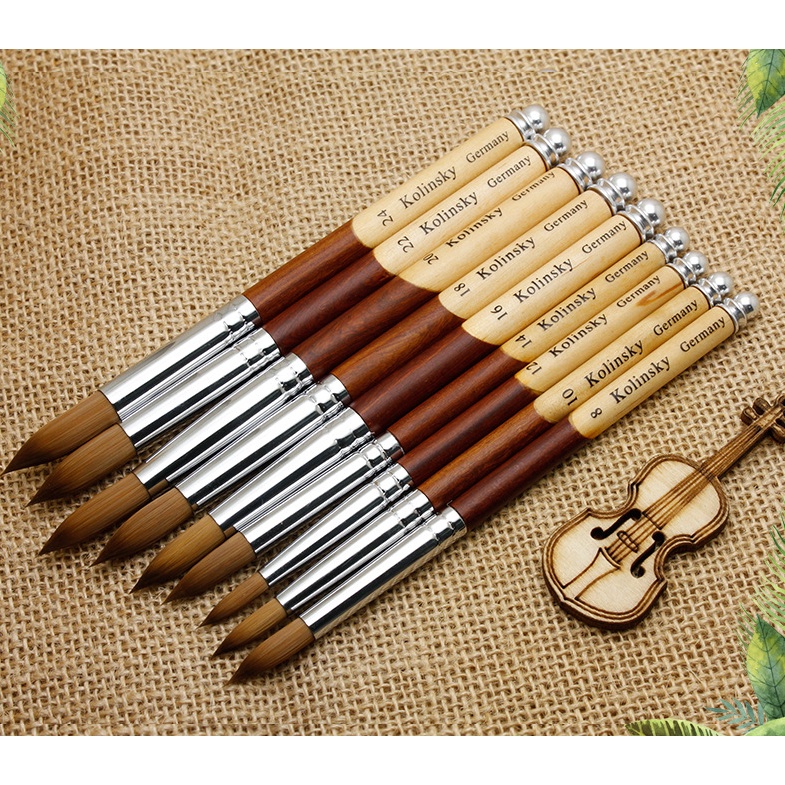 Cọ đắp bột Kolinsky Germany lông chồn lẻ cái