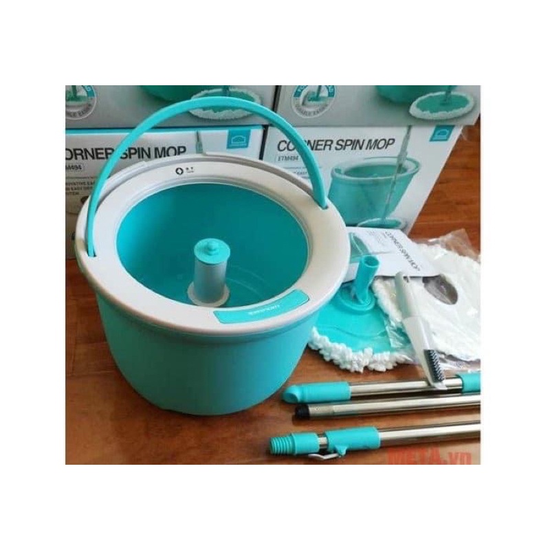 cây lau nhà xoay tay lock & lock CỎNER ETM494