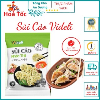  Sủi Cảo Nhân Thịt Videli Túi 1kg Thả Lẩu Ăn Kèm Mì Tôm Rán Giòn Chấm Tương Ngon Mê Ly  Ship Hỏa Tốc Hà Nội  