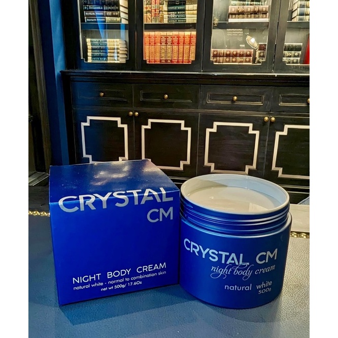 (Tặng 1 tắm) Kem Ủ Đêm Thuỷ Phân Crystal Chu hằng mẫu mới