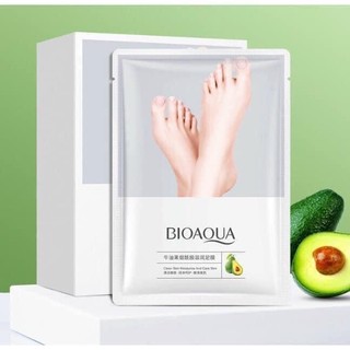 Mặt nạ ủ chân bioaqua - 1 cặp cấp ẩm dưỡng da làm trắng