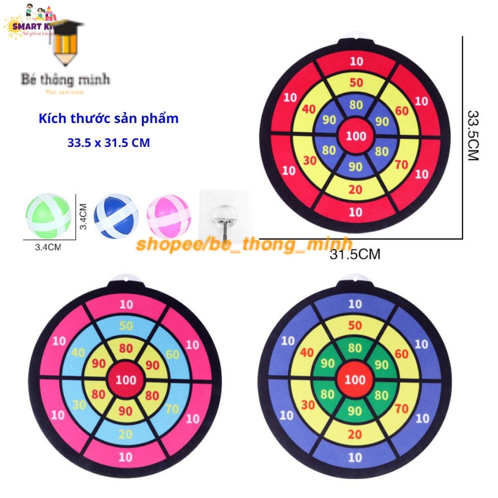 Đồ Chơi Phi Tiêu Bóng Dính Cho Bé, Trò Chơi Ném Bóng Gai Tự Dính tính điểm - đồ chơi trong nhà