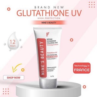 Kem chống nắng nine's beauty spf 50+++ dưỡng ẩm làm trắng da mờ nám -