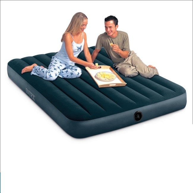 Đệm Hơi Đôi cao cấp 64733 IN-TEX Bơm tay . Bơm điện Bảo Hành 12 tháng