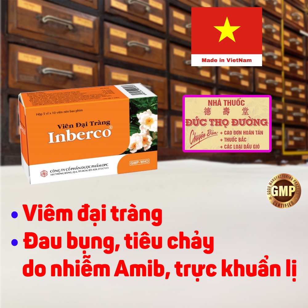 Combo 5 hộp Viên Đại Tràng INBERCO