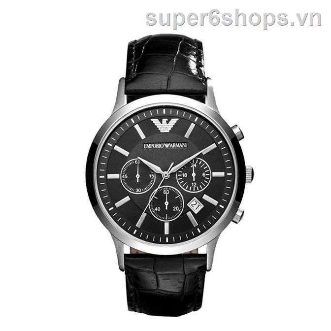 EMPORIO ARMANI Đồng Hồ Nam Armani ar2447 jam tangan lelaki Cổ Điển Sang Trọng