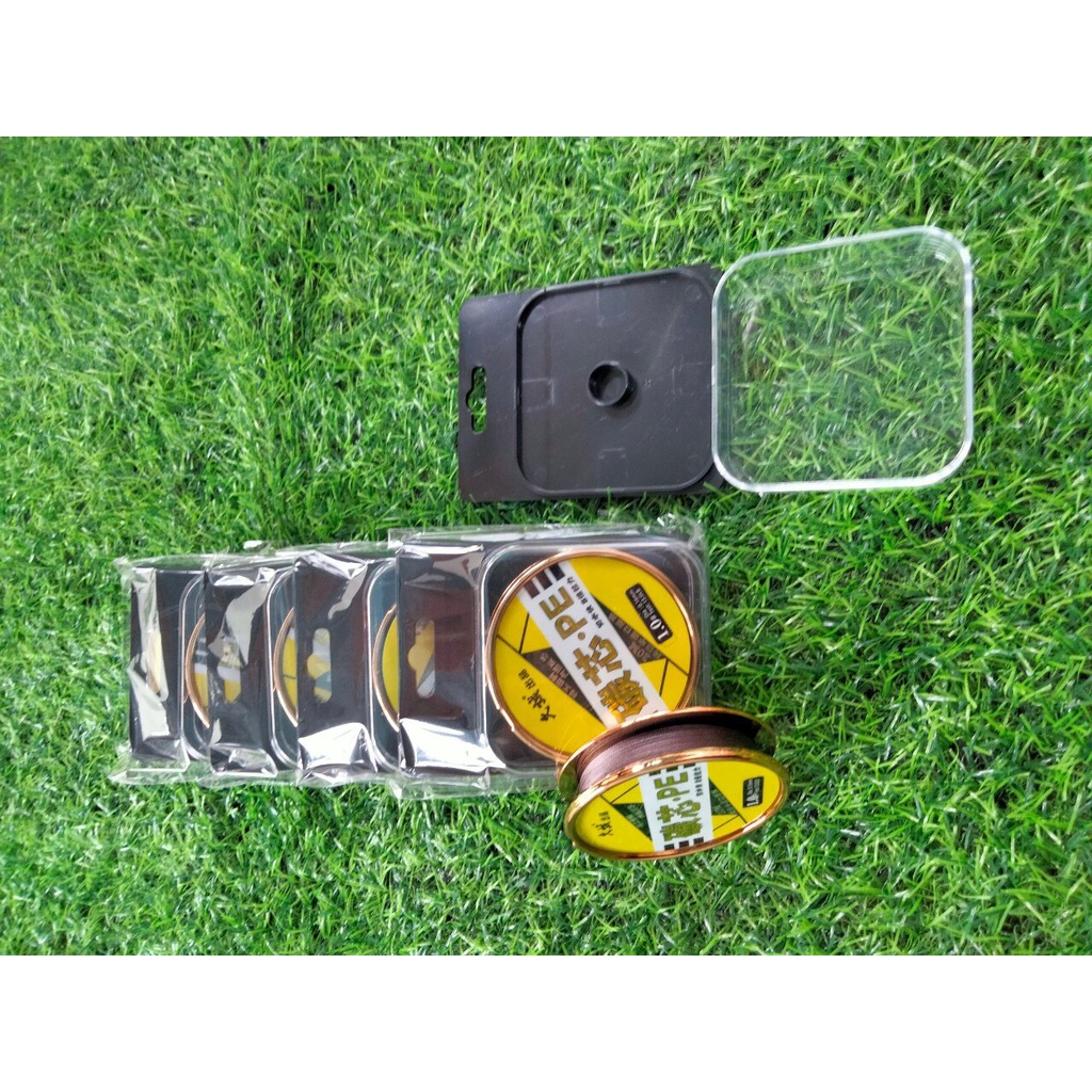 Dây dù PE chuyên làm thẻo lõi carbon 20m, sợi pha lê nano, dây thẻo dù PE lõi carbon