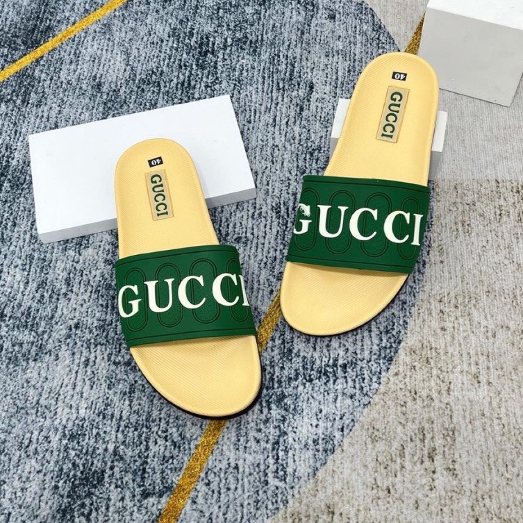 🔥HÀNG CAO CẤP🔥Dép Nam,Dép Quai Ngang GUCCI Mẫu Mới Hè 2023 Đế Cao Su Non Chống Trơn Trượt