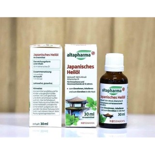  TINH DẦU BẠC HÀ ALTAPHARMA- 30ML HÀNG ĐỨC 