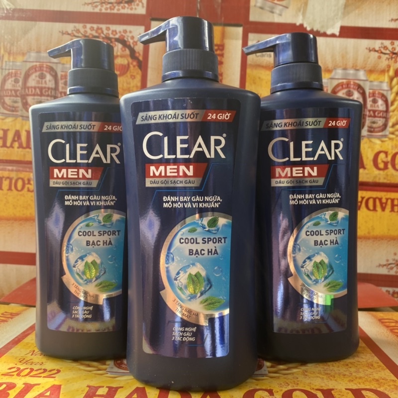 Dầu Gội Clear Men DEEP CLEANSE 630g