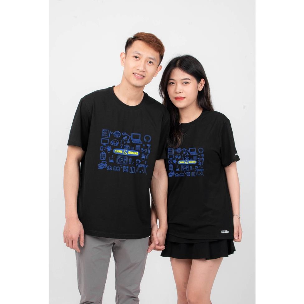 Áo thun Cotton Compact in Care&Share phiên bản Văn Phòng - thương hiệu Coolmate sale