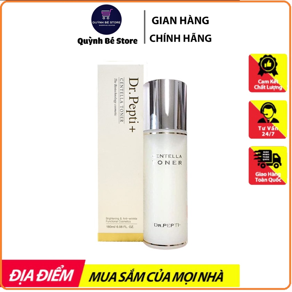 Toner Giúp Căng Bóng Da Centella Toner - Dr.Pepti