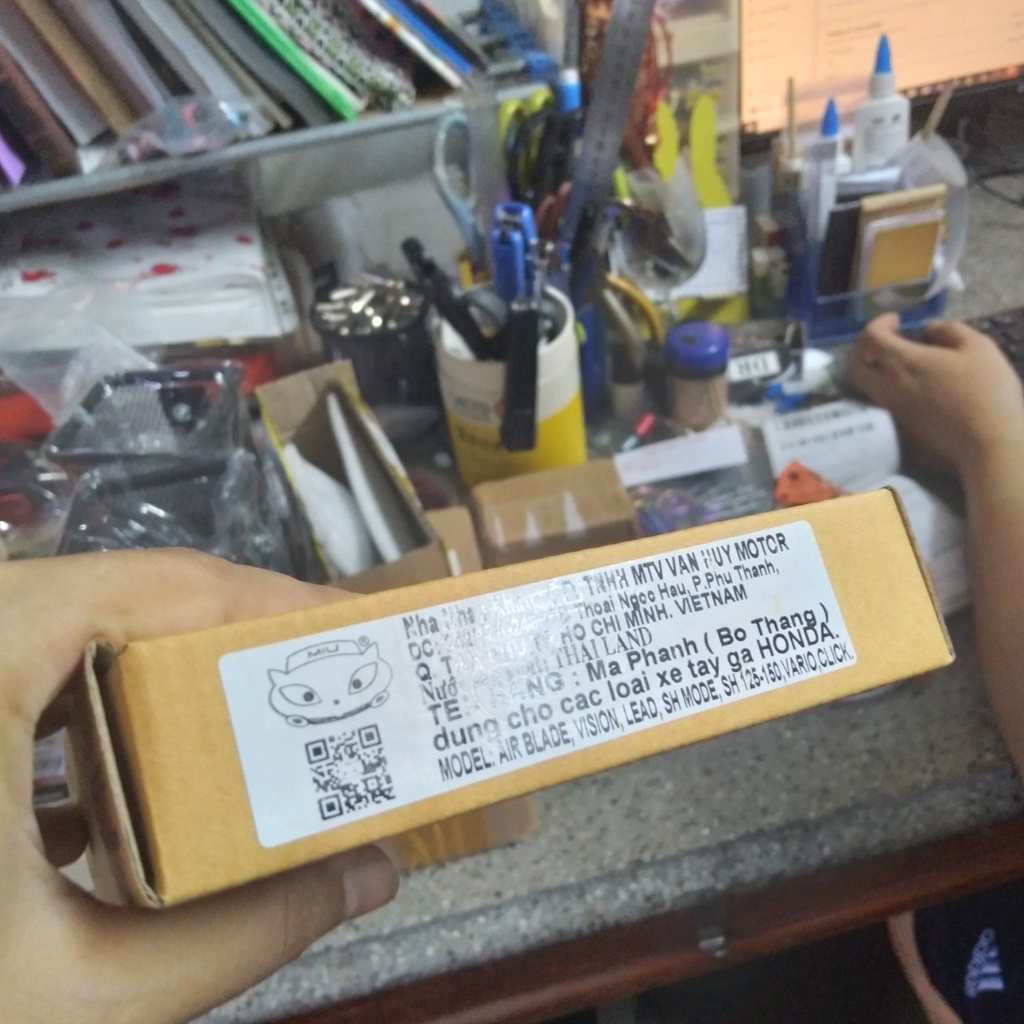 Bố thắng đùm xe tay ga Hond Airiblade, Vision, Vario, SH 125 150, Sh Mode, Click, PCX, Lead hàng thái 100% - KT Shop
