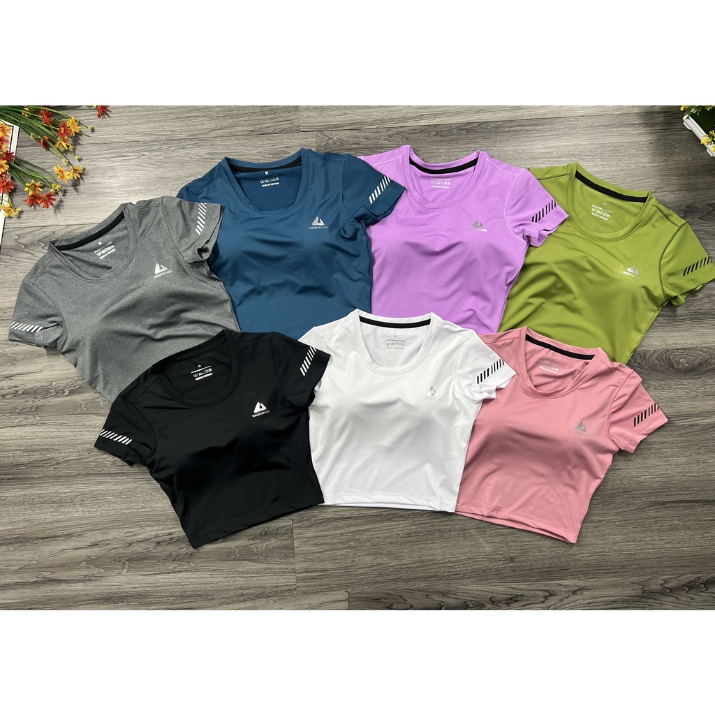 {free ship } áo crop top nữ ,kèm mút lót áo ,chất thun poly co dãn