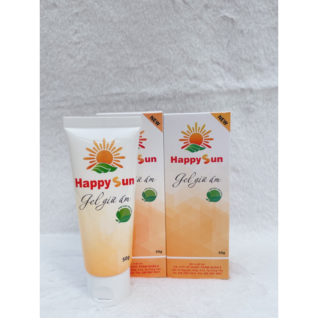 Gel giữ ấm Happy Sun 50g