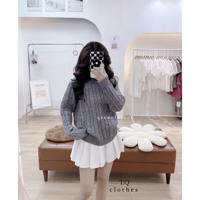 ÁO LEN LOGO THÊU NGỰA HOT HIT ( HÀNG CÓ SẴN) | BigBuy360 - bigbuy360.vn