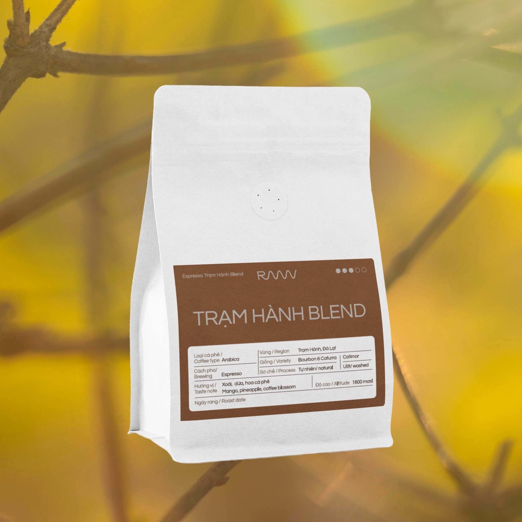 Cà Phê Trạm Hành Espresso Blend RAAW Coffee