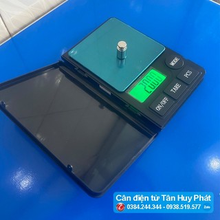 Cân cầm tay mini NOTEBOOK (1000G/0.01G)