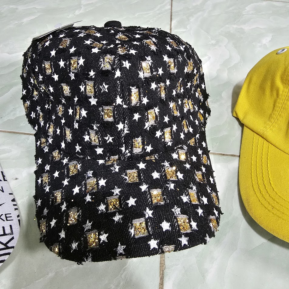 Nón kết lộn xộn 7 màu cho nữ