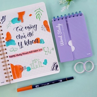 Sổ học từ vựng Klong Word Study A6 120 trang