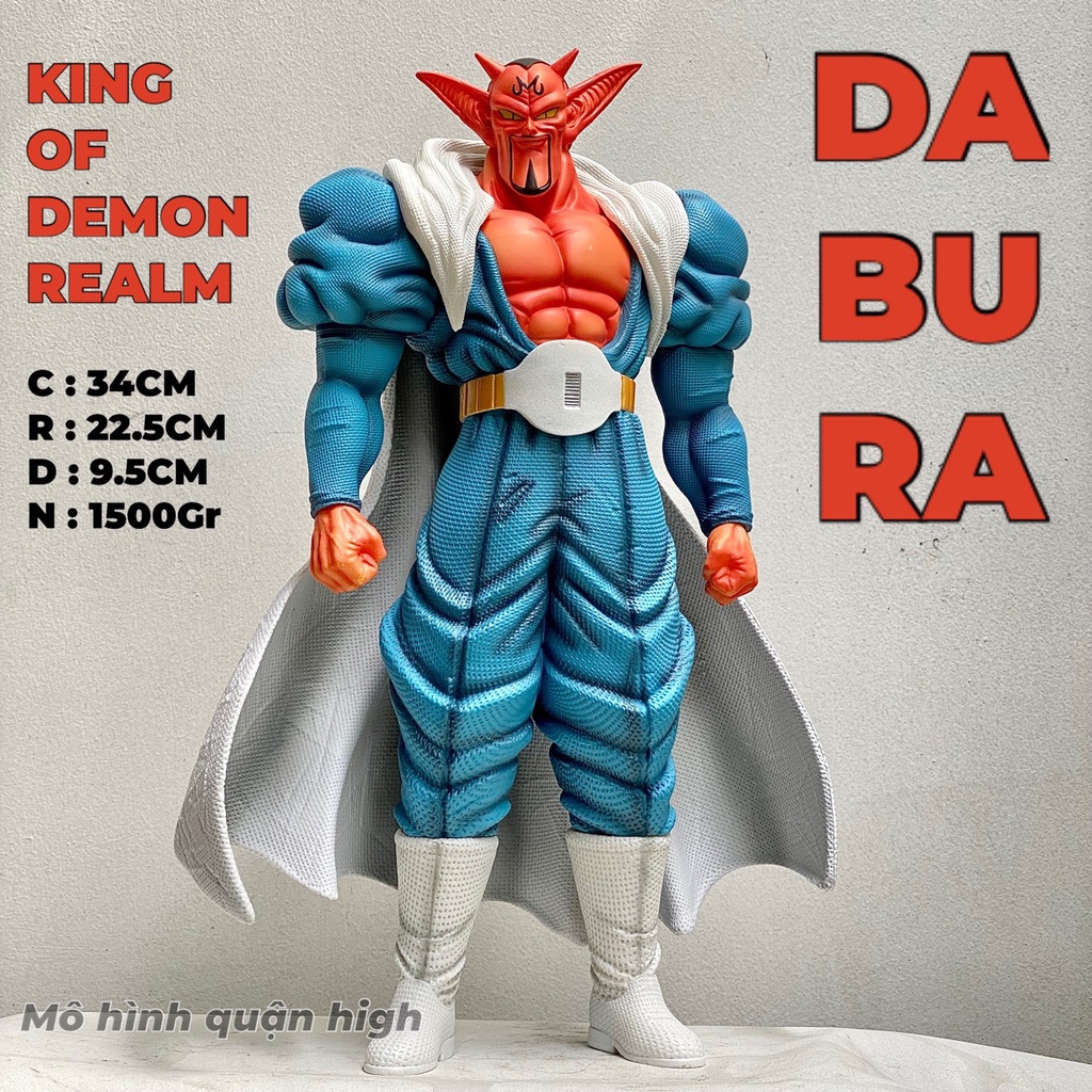 Mô hình Quỷ Vương Dabura - Dabura vua của ma giới và hoàng đế Babidi - dragonball Z figure - Dabura Cao 34CM