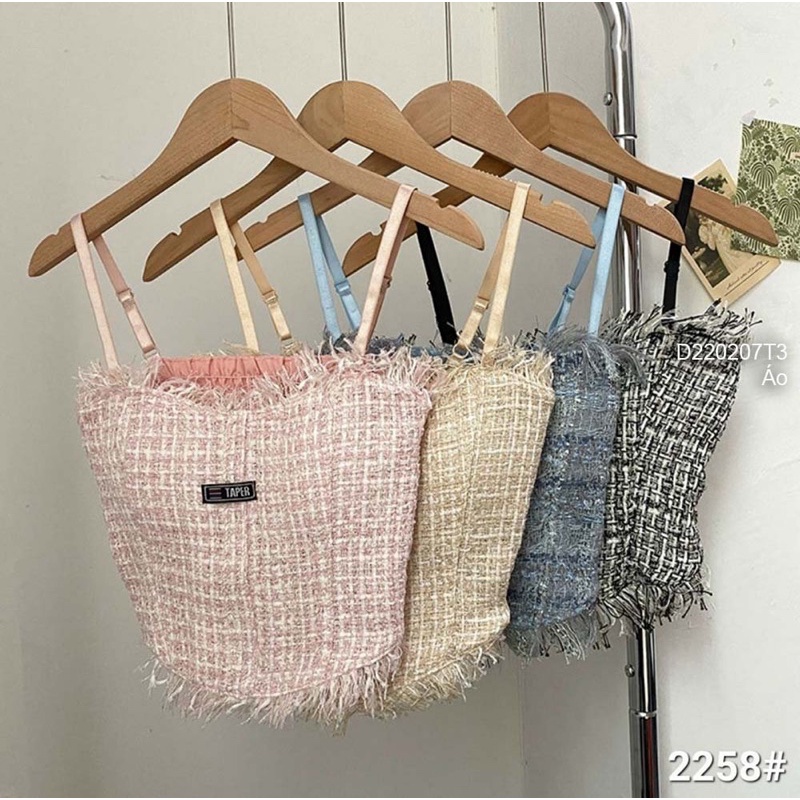 Áo dạ 2 dây tua rua cá tính VIENS STORE