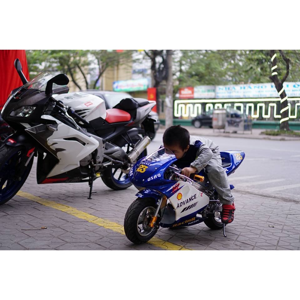 Xe moto mini thể thao 50cc