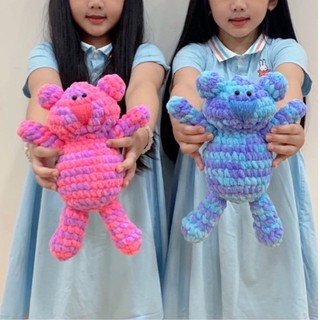 Gấu bông handmade cầm tay siêu dễ thương