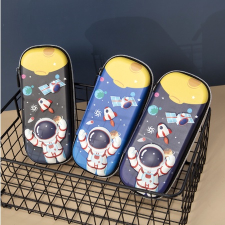 Hộp bút 3D phi hành gia - hộp đựng bút viết cho bé đi học