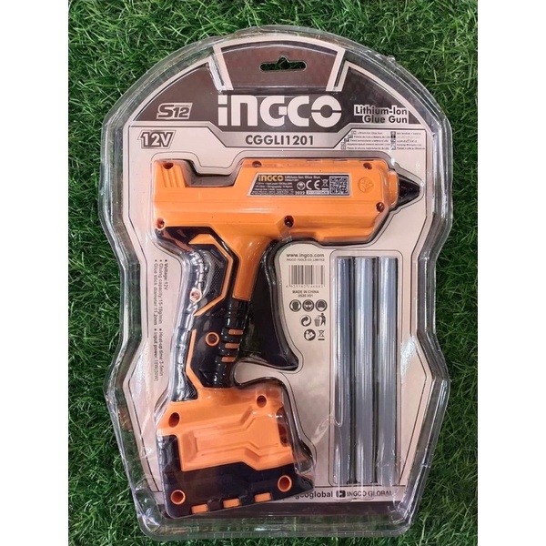 INGCO Súng bắn keo dùng pin Lithium 12V CGGLI1201