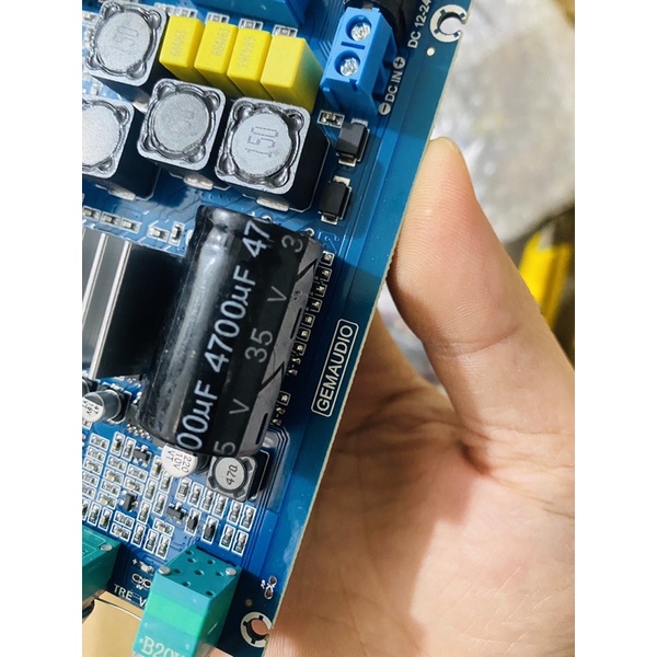 Mạch Khuếch Đại Âm Thanh Và Bluetooth 5.0 50Wx2