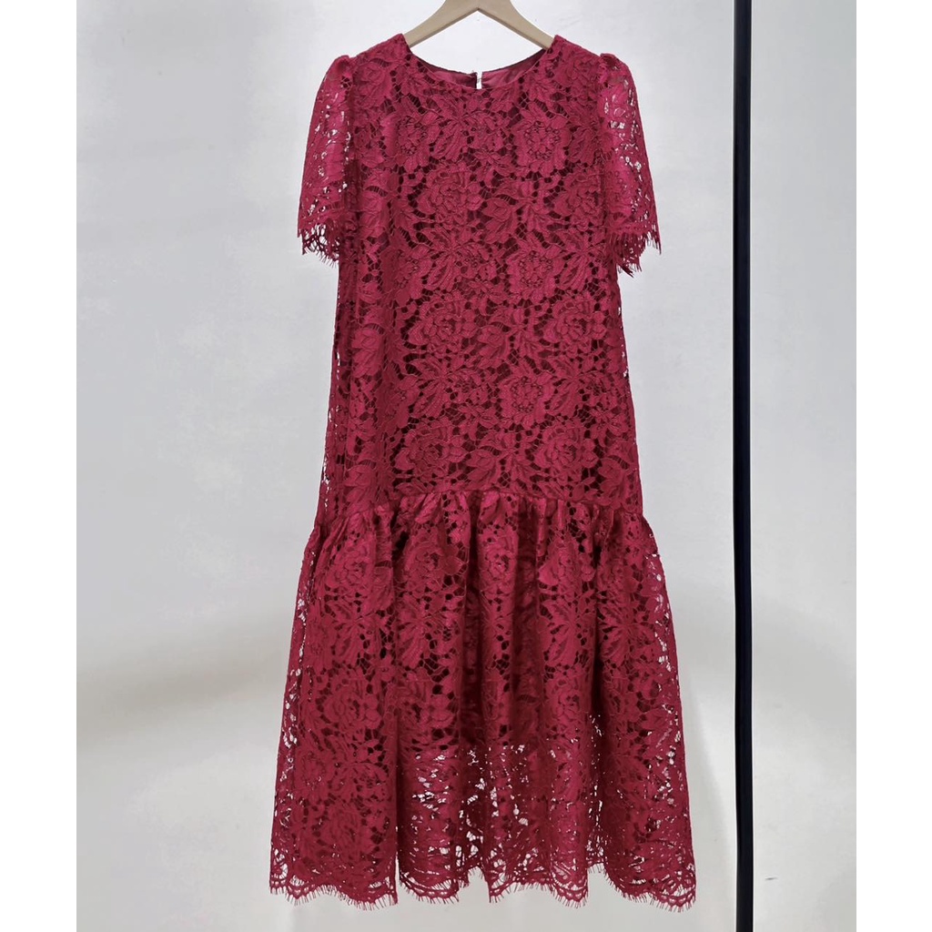 Váy Babydoll 2 Lớp Chất Liệu Ren Cao Cấp