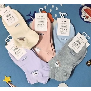 Combo 5 đôi tất vớ, gấu misa siêu mềm min, thoáng mát