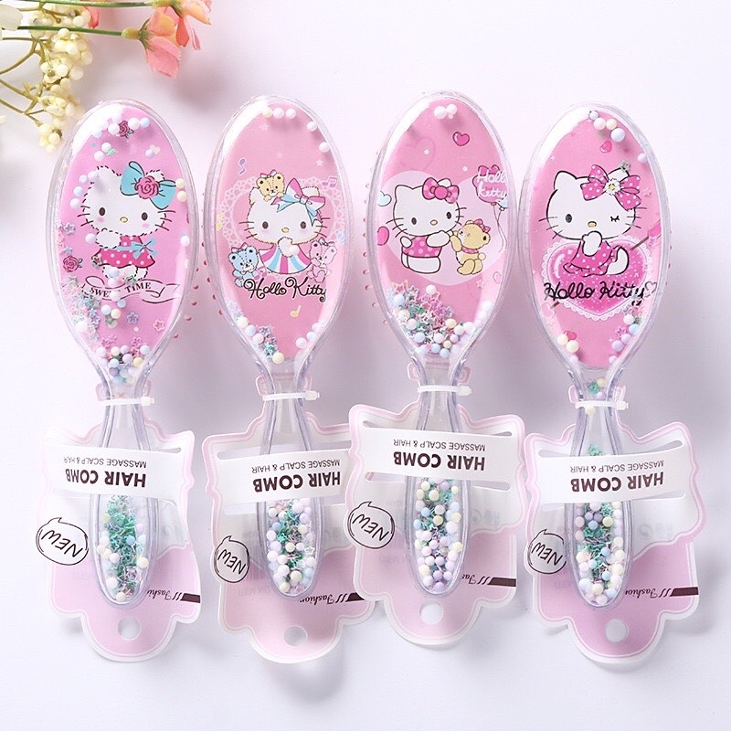 Lược chải tóc bé gái in hình nàng tiên cá/ ngựa pony siêu xinh