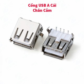 Cổng USB A/B/Mini/Micro Đực/Cái Chân Cắm/Chân Dán - Đầu USB, USB A, USB B, USB Mini, USB Micro