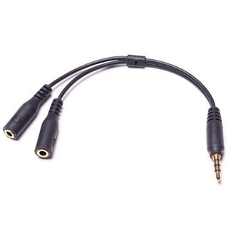 Cáp gộp loa, cáp chia loa loại tốt.jack gộp tai nghe 3.5 bọc chống đứt