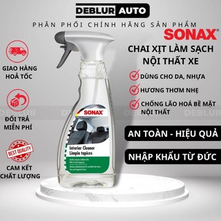 [Q6 - HOẢ TỐC] Dung Dịch Vệ Sinh Làm Sạch Nội Thất Xe Sonax Interior Cleaner 500ml 321200