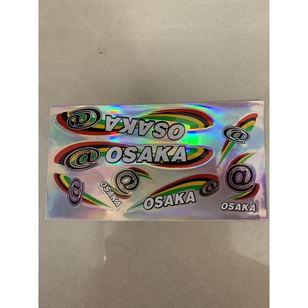 Bộ tem dán xe đạp Osaka hàng nhập Thái Lan chất lượng cao dành trang trí riêng cho dòn g xe này