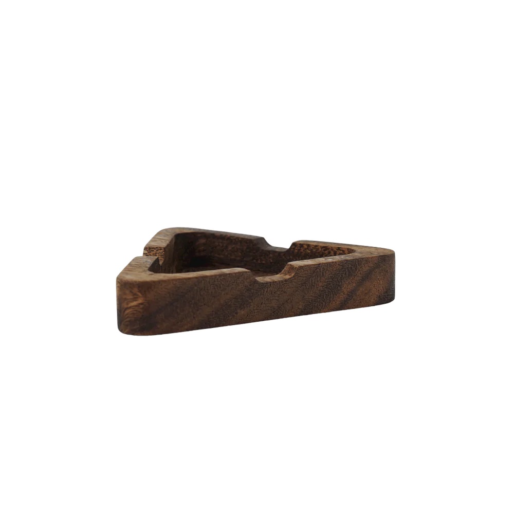 Gạt tàn thuốc lá gỗ sang trọng MetaWood, chất liệu gỗ tự nhiên, gỗ Muồng Đen nguyên khối