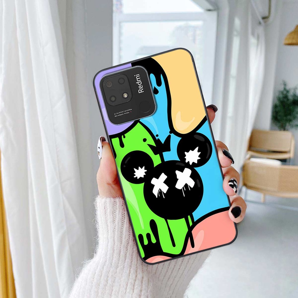 Ốp lưng Xiaomi Redmi 10C hình kaws bearbrick gấu siêu đẹp, ốp rẻ bền đẹp