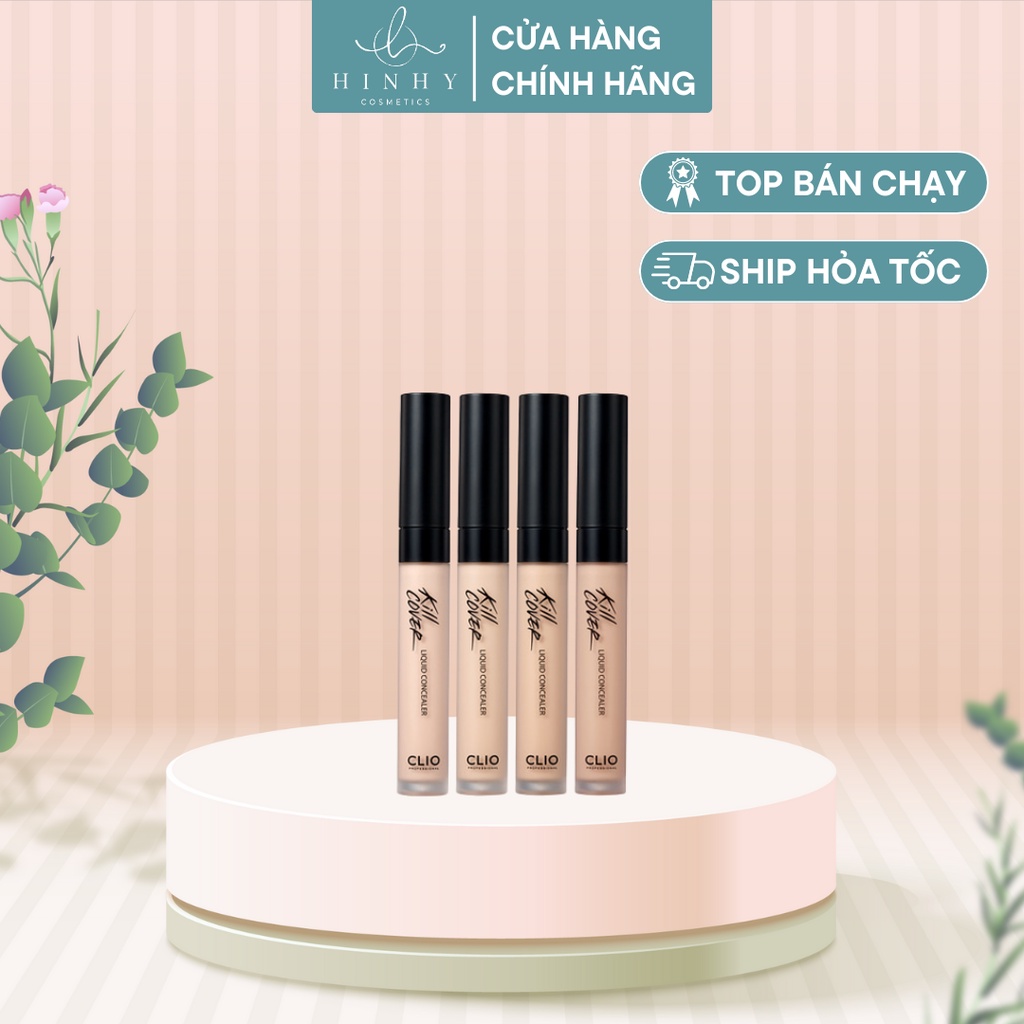 Che khuyết điểm Clio Kill Cover Liquid Concealer