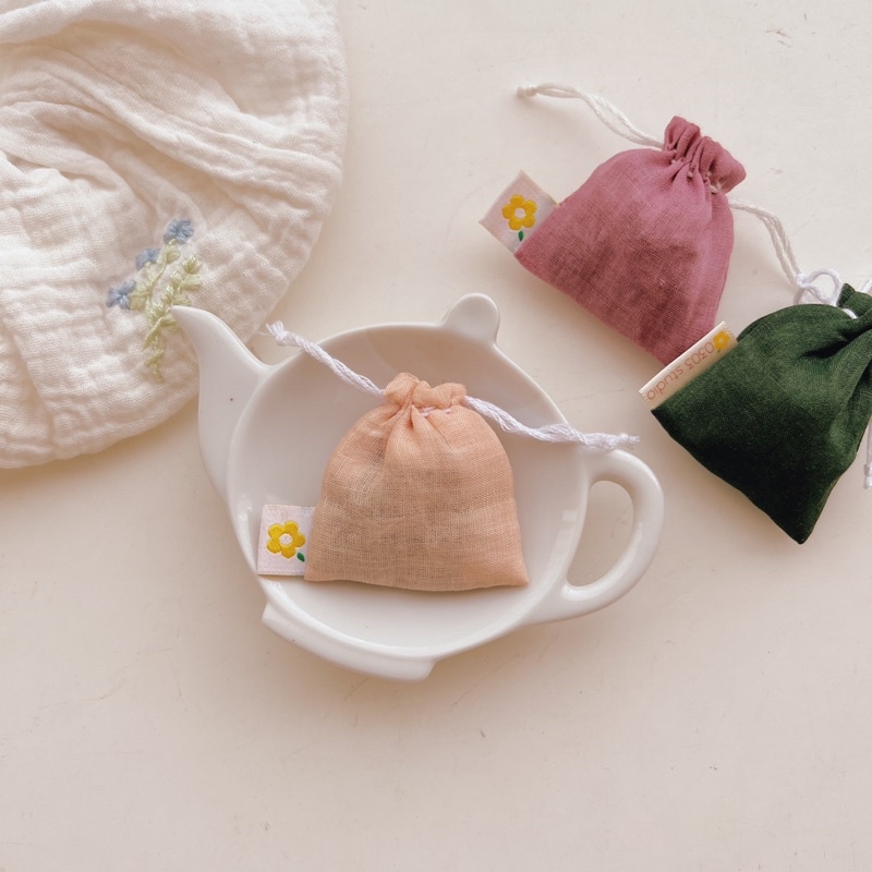 | 0303 studio | Túi Trà - túi vải nhỏ mang theo người