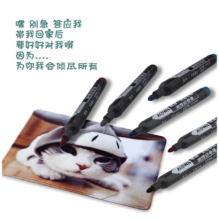 COMBO BÚT LÔNG DẦU AOWA-700